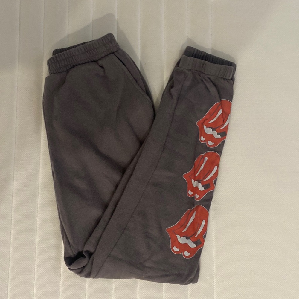 Rolling stone grey sweatpants